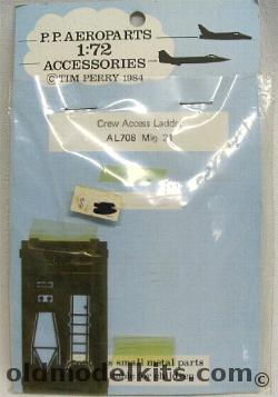 PP Aeroparts 1/72 Mig-21 Crew Access Ladder, AL708  plastic model kit